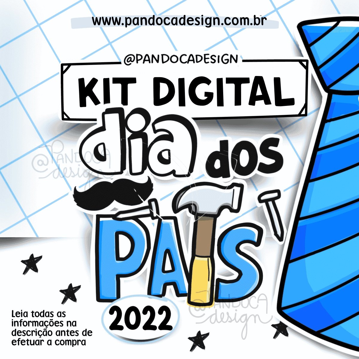 Kit Digital Dia Dos Pais 2022 Pd 6