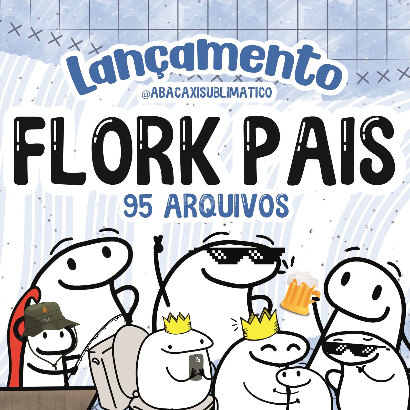 Kit Digital Dia Dos Pais Flork 1
