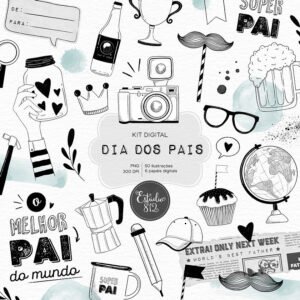 Kit Digital Dia Dos Pais 1