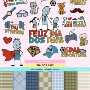 Kit Digital Dia Dos Pais 1