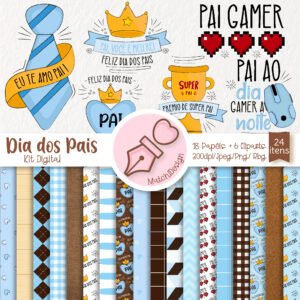 Kit Digital Dia Dos Pais 1