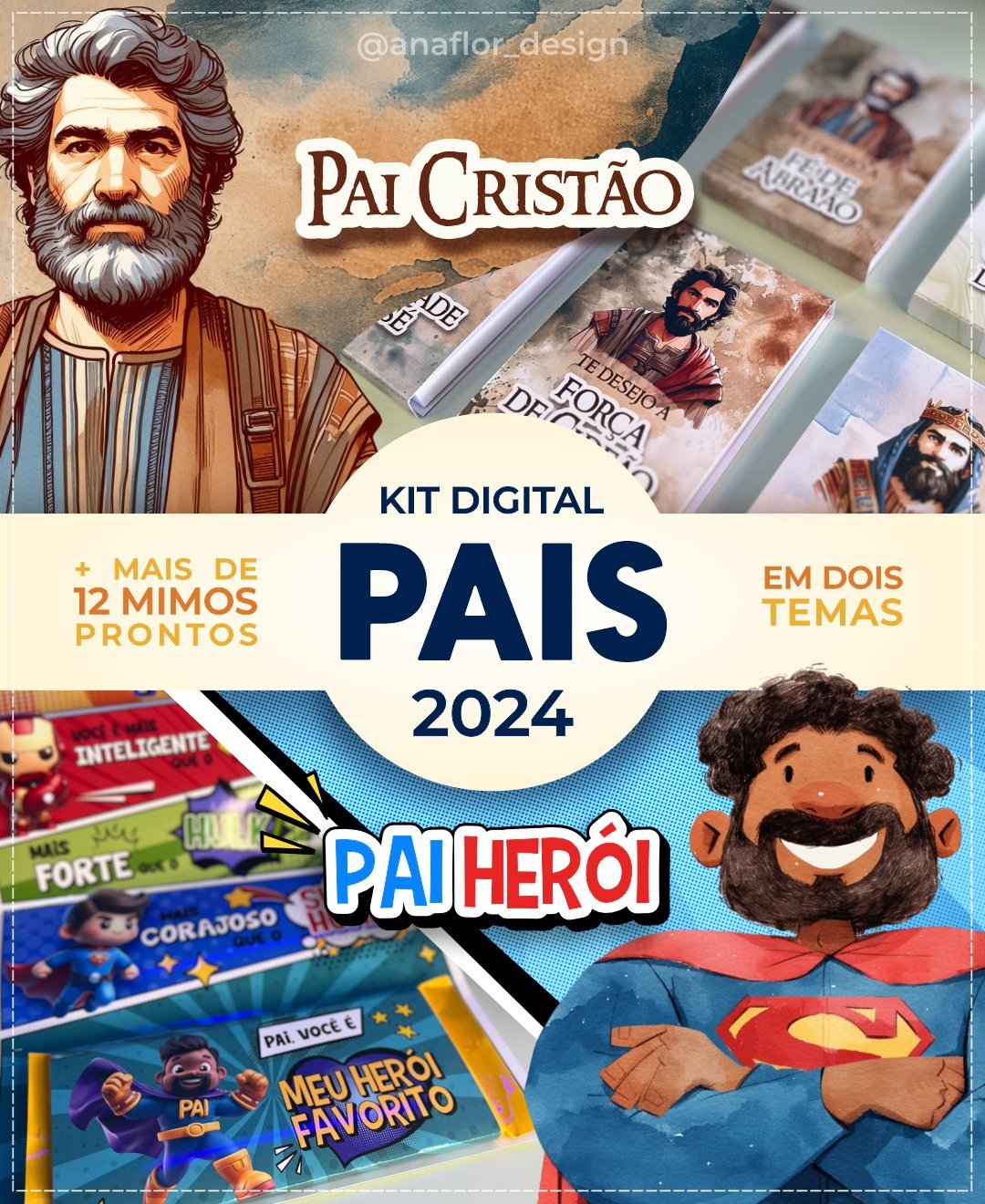 Kit Digital Dia Dos Pais 1