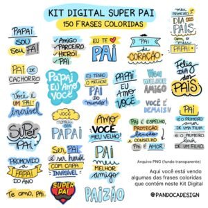Kit Digital Dia Dos Pais 1