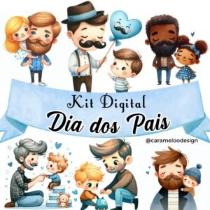 Kit Digital Dia Dos Pais 1