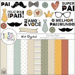 Kit Digital Dia Dos Pais 1