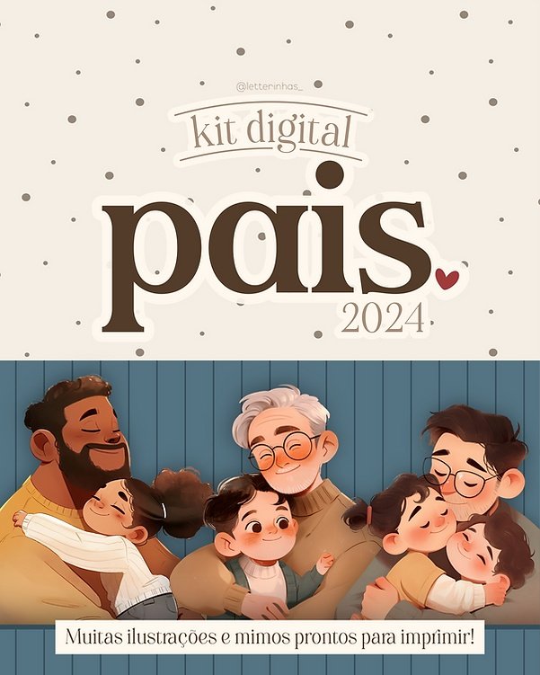 Kit Digital Dia Dos Pais 2