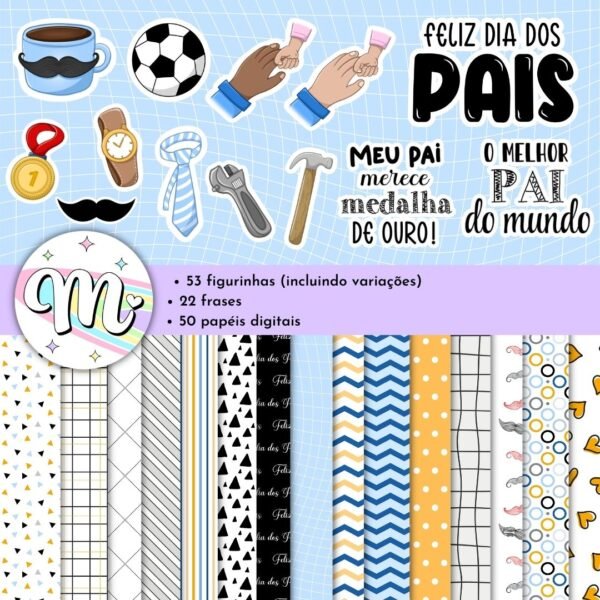 Kit Digital Dia Dos Pais 2