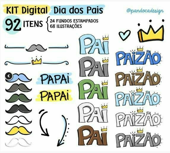 Kit Digital Dia Dos Pais 5