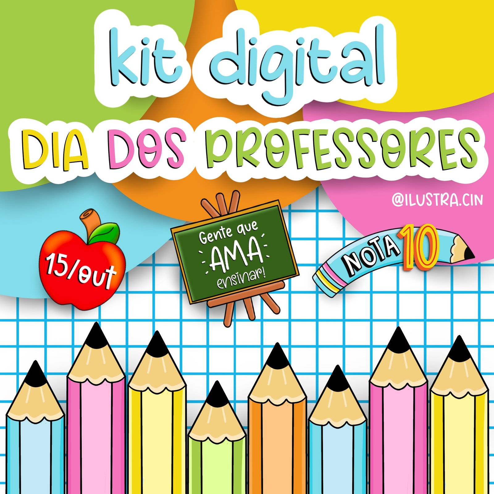 Kit Digital Dia Dos Professores 5