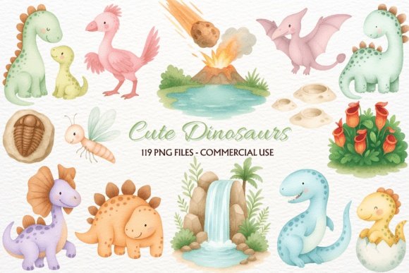 Kit Digital Dinossauro 2