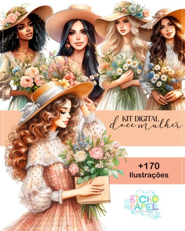Kit Digital Doce Mulher 5