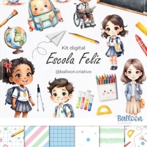 Kit Digital Escolar Volta As Aulas 4