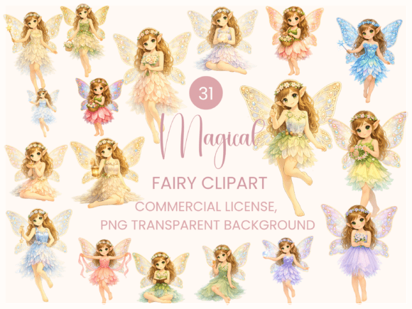 Kit Digital Fada Fadinha Fairy 21