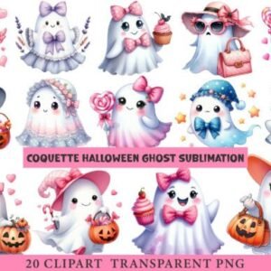 Kit Digital Fantasminha Halloween 1