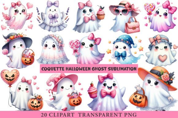 Kit Digital Fantasminha Halloween 1
