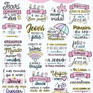 Kit Digital Frases Testemunhas De Jeová