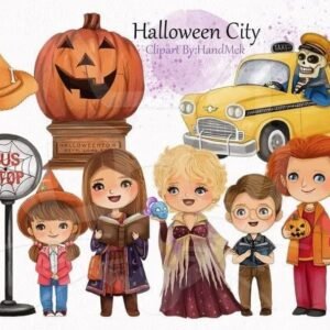 Kit Digital Halloween City 14