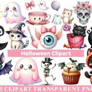 Kit Digital Halloween Cliparts 8