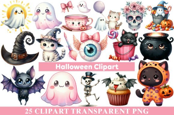 Kit Digital Halloween Cliparts 8