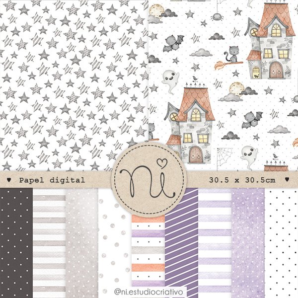 Kit Digital Halloween Ni Pp 3