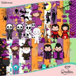 Kit Digital Halloween 1
