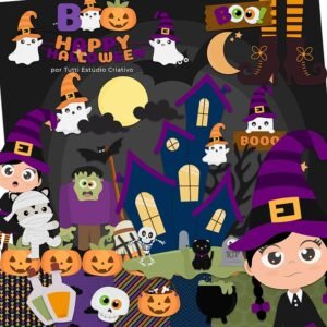 Kit Digital Halloween 1
