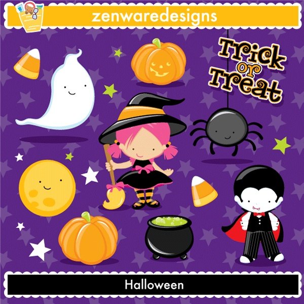 Kit Digital Halloween 1