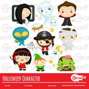 Kit Digital Halloween 1