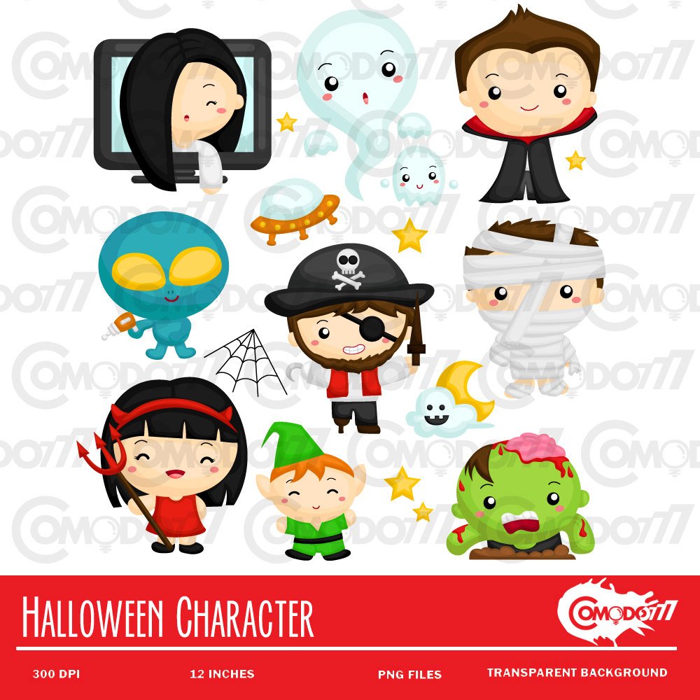 Kit Digital Halloween 1