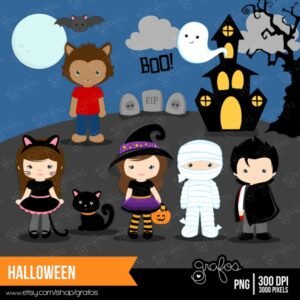 Kit Digital Halloween 1