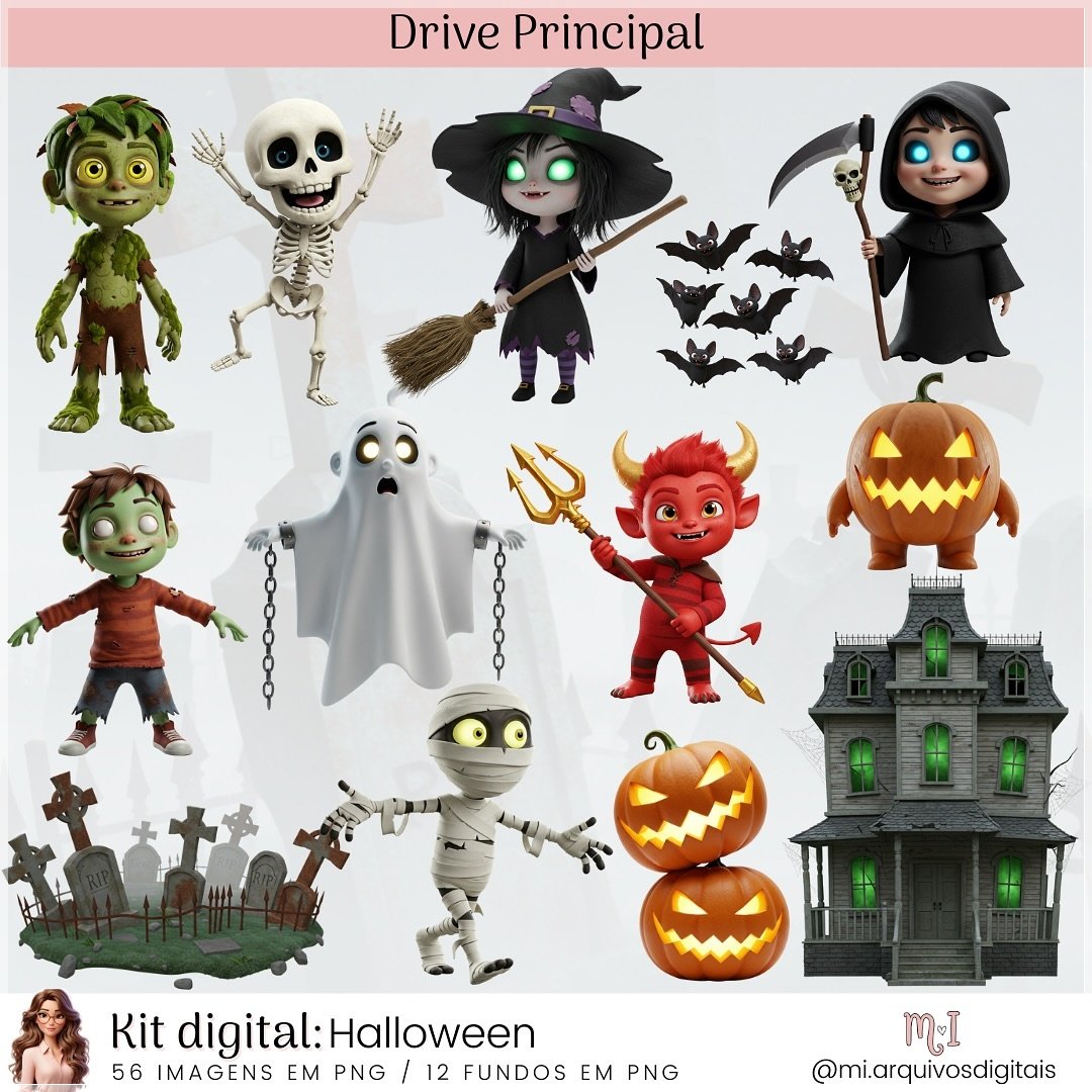 Kit Digital Halloween 3