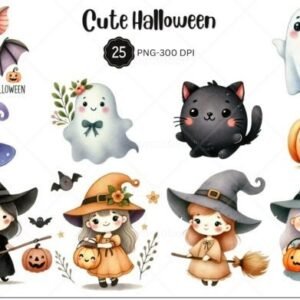 Kit Digital Halloween 8