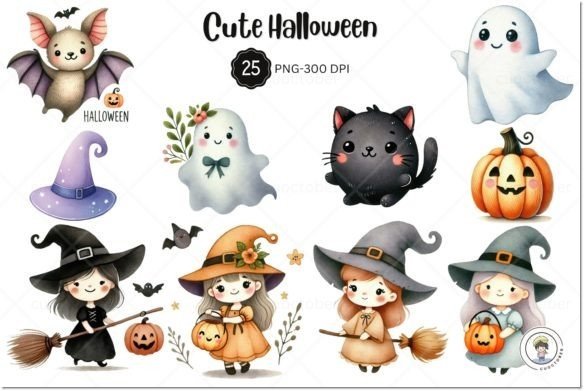Kit Digital Halloween 8