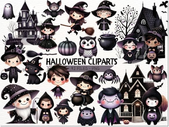 Kit Digital Halloween 9