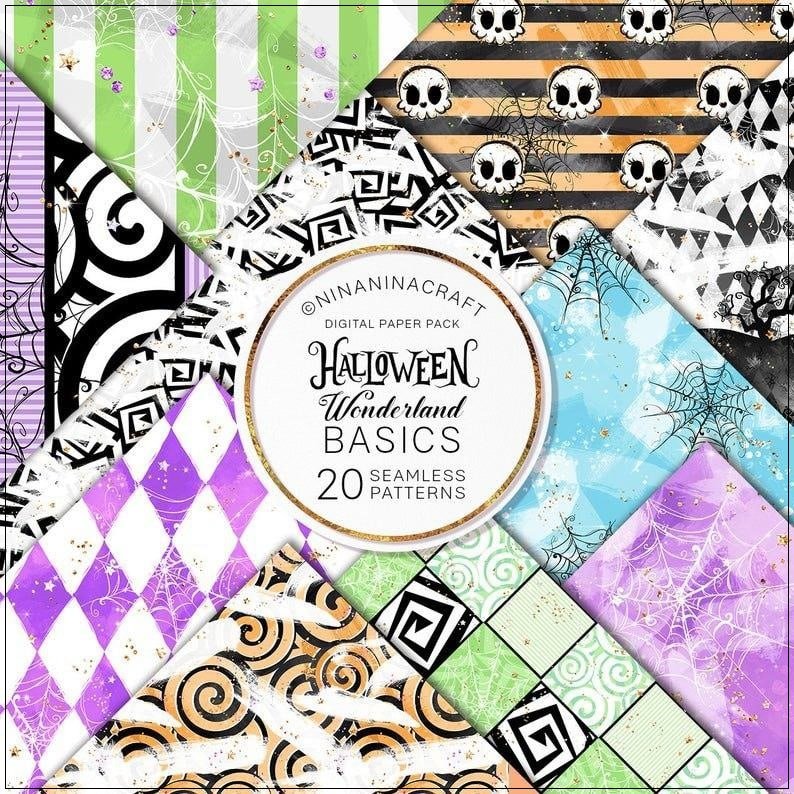 Kit Digital Halloween Wonderland Basics 6