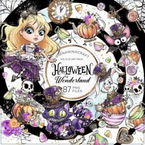 Kit Digital Halloween Wonderland 5