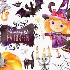 Kit Digital Happy Halloween 1