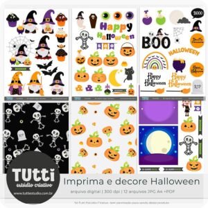 Kit Digital Happyhalloween Printable 3