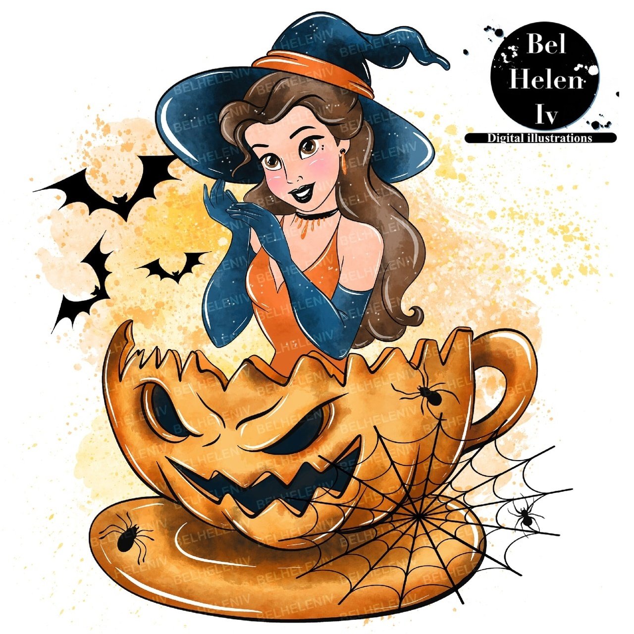 Kit Digital Helen Halloween Halloween Bella 4