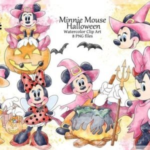 Kit Digital Helen Halloween Minnie Mouse Halloween 11