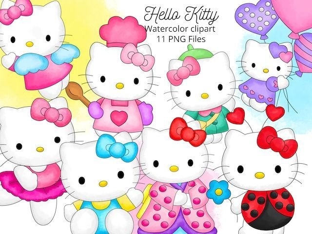 Kit Digital Hello Kitty 10