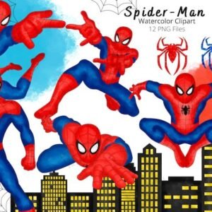Kit Digital Homem Aranha 12
