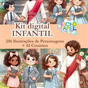 Kit Digital Infantil Menino E Menina 6