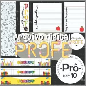 Kit Digital It Candy Professores 23