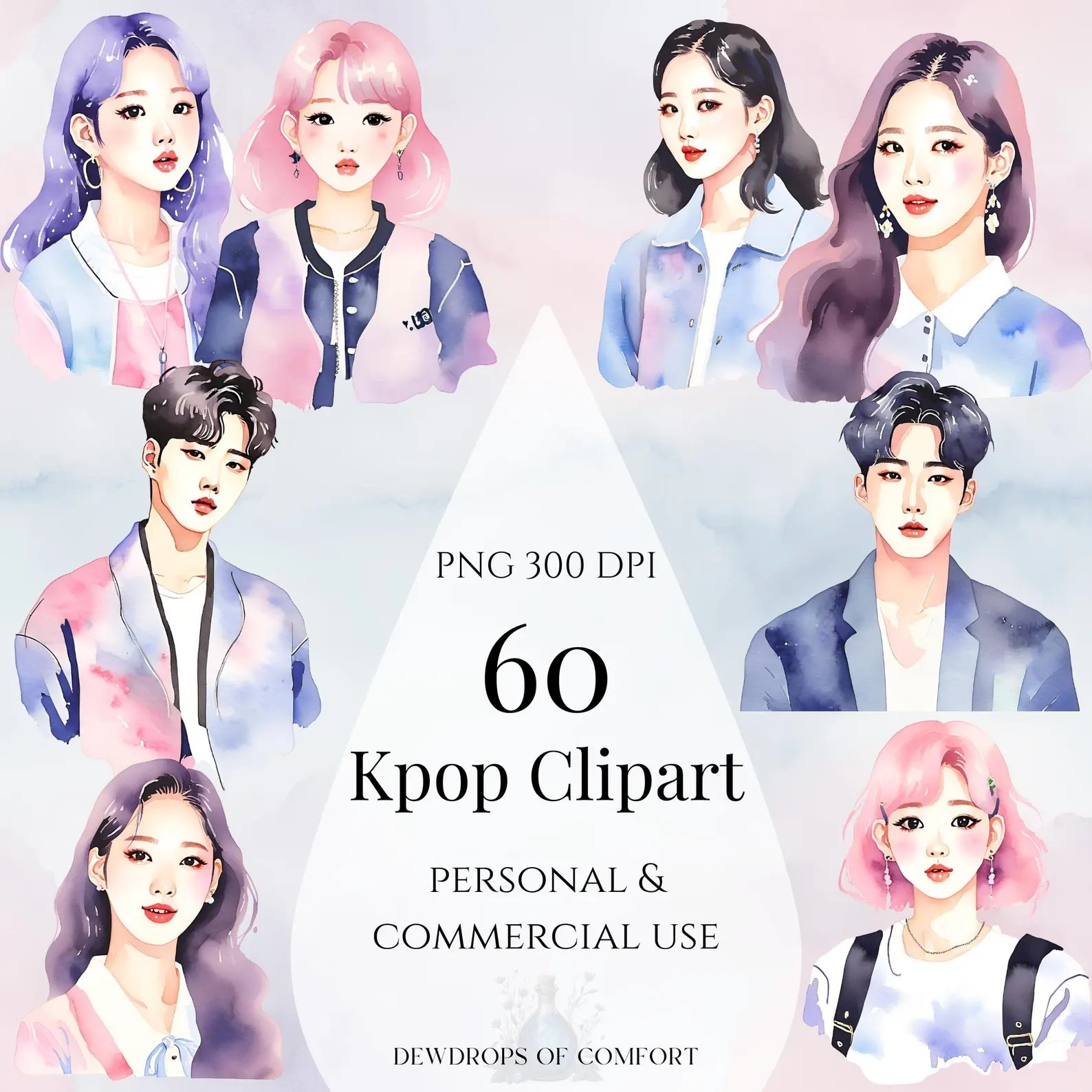 Kit Digital Kpop Clipart 10