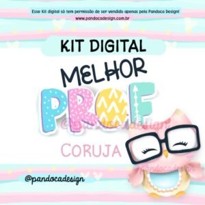 Kit Digital Melhor Prof Coruja 6