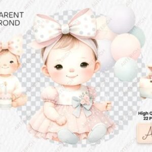 Kit Digital Menina Fofa 3