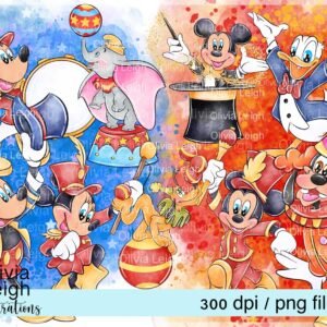 Kit Digital Mickey Circus 5