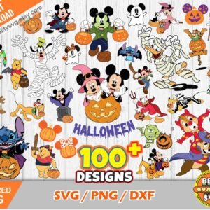 Kit Digital Mickey Halloween 28