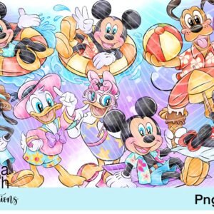 Kit Digital Mickey Verão 6